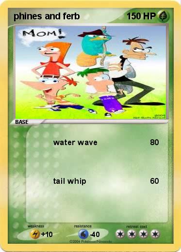 Pokemon phines and ferb