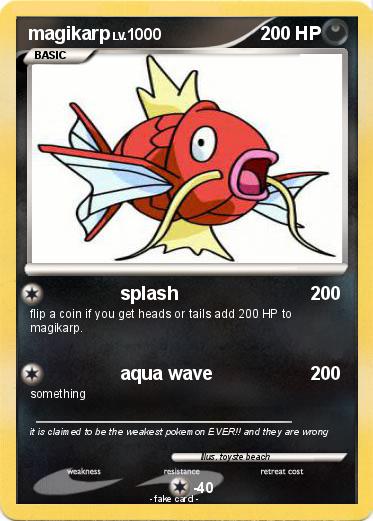 Pokemon magikarp