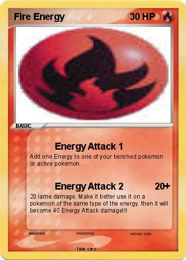 Pokemon Fire Energy