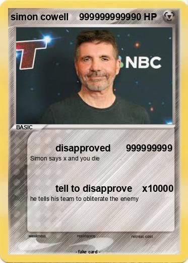 Pokemon simon cowell    9999999999