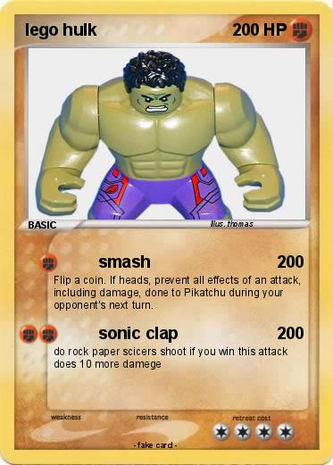 Pokemon lego hulk