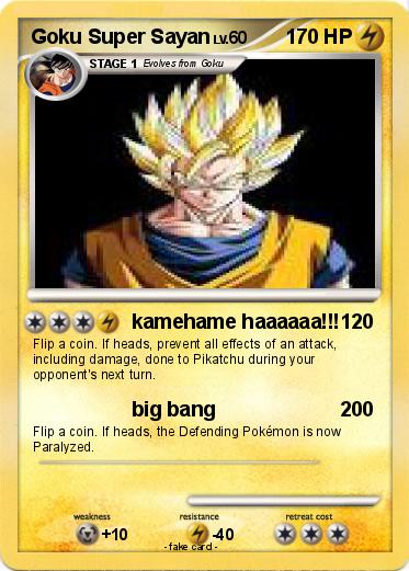 Pokemon Goku Super Sayan