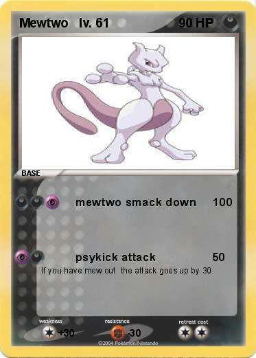 Pokemon Mewtwo   lv. 61