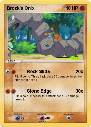 Pokemon Brock's Onix