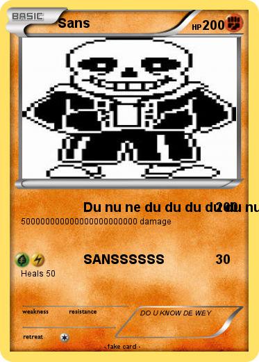 Pokemon Sans