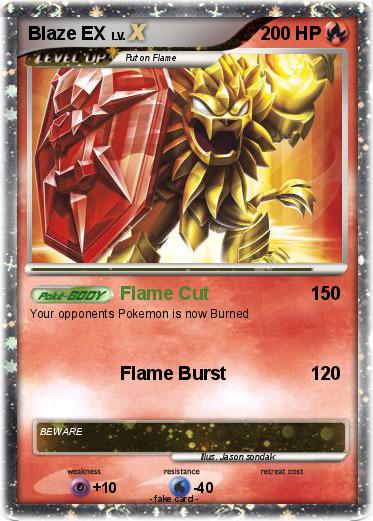 Pokemon Blaze EX