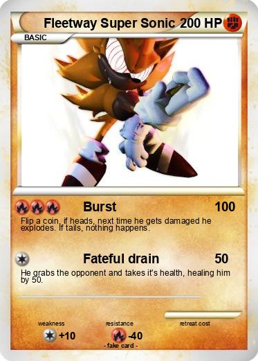Pokemon Fleetway Super Sonic