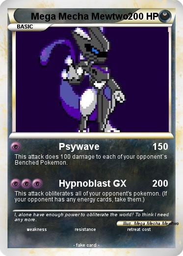 Pokemon Mega Mecha Mewtwo