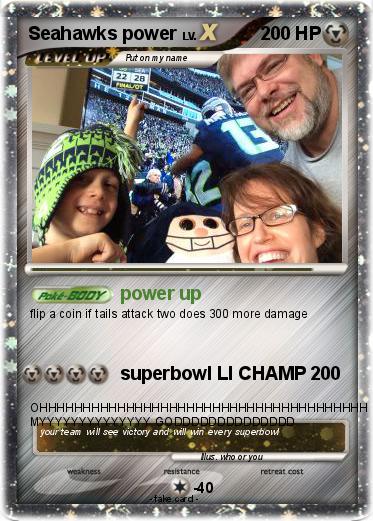 Pokemon Seahawks power