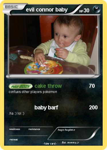 Pokemon evil connor baby