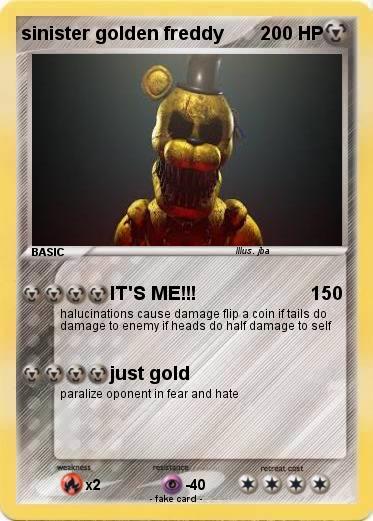 Pokemon sinister golden freddy
