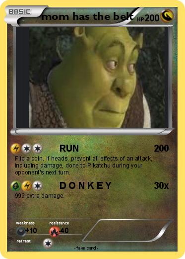 Pokemon mom has the belt