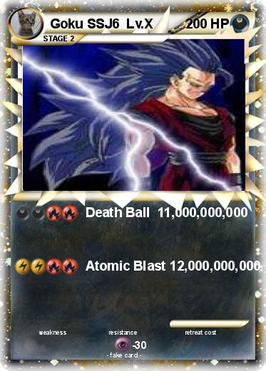 Pokemon Goku SSJ6  Lv.X