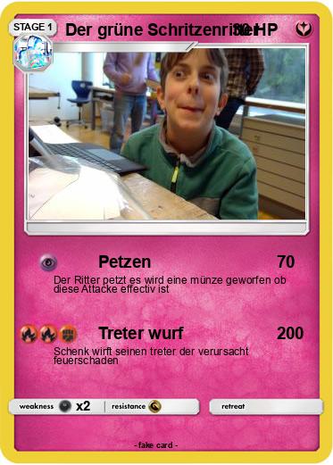 Pokemon Der grüne Schritzenritter