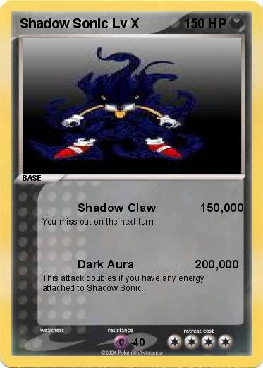 Pokemon Shadow Sonic Lv X