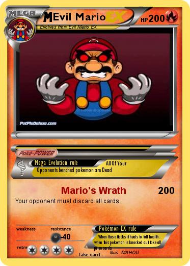 Pokemon Evil Mario