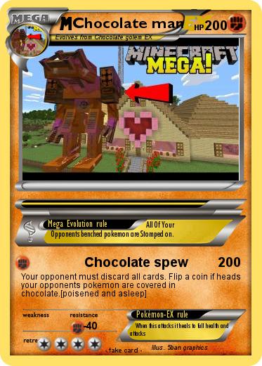 Pokemon Chocolate man