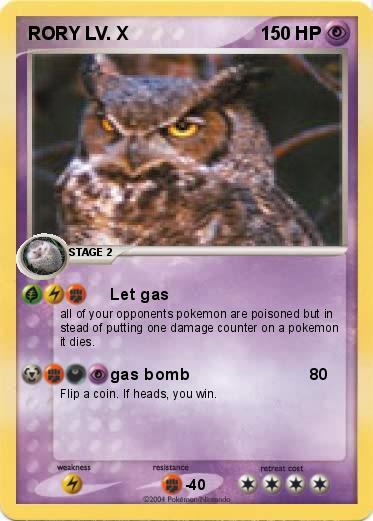 Pokemon RORY LV. X