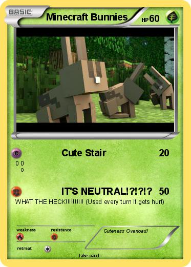 Pokemon Minecraft Bunnies