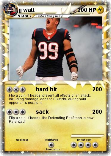 Pokemon jj watt