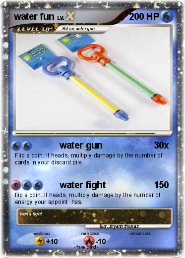Pokemon water fun