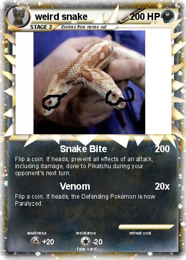 Pokemon weird snake Pokemon weird snake