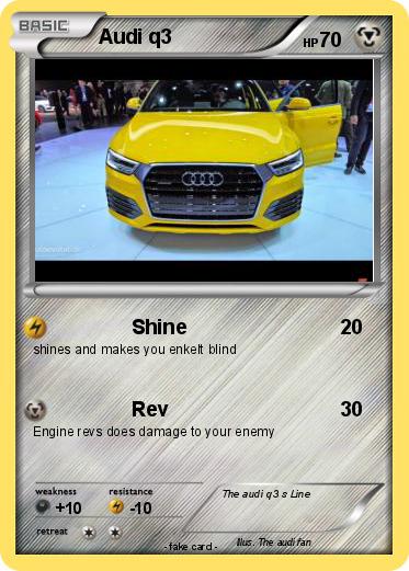 Pokemon Audi q3
