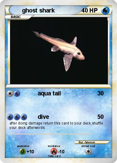Pokemon ghost shark