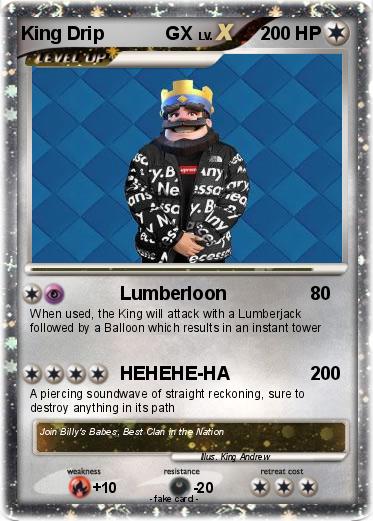 Pokemon King Drip            GX