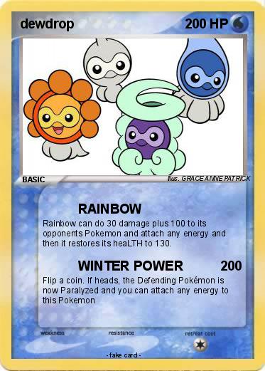 Pokemon dewdrop