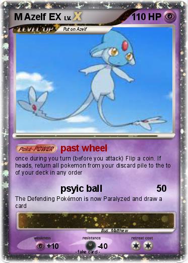 Pokemon M Azelf EX