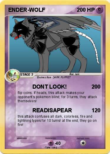 Pokemon ENDER-WOLF