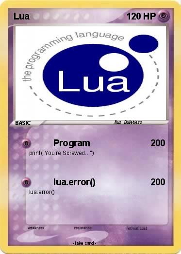 Pokemon Lua