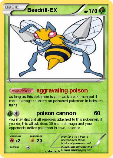 Pokemon Beedrill-EX