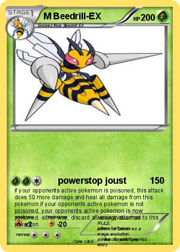 Pokemon M Beedrill-EX