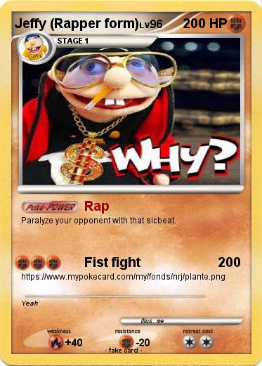 Pokemon Jeffy (Rapper form)