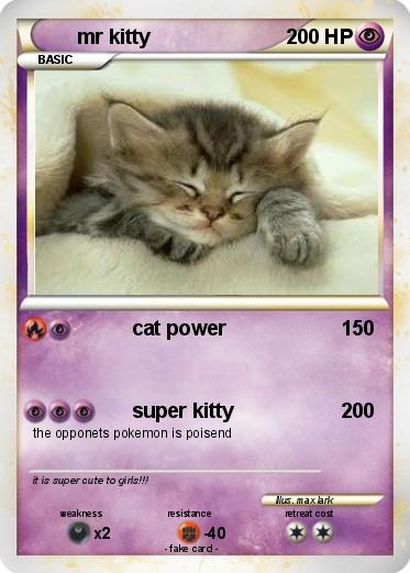 Pokemon mr kitty