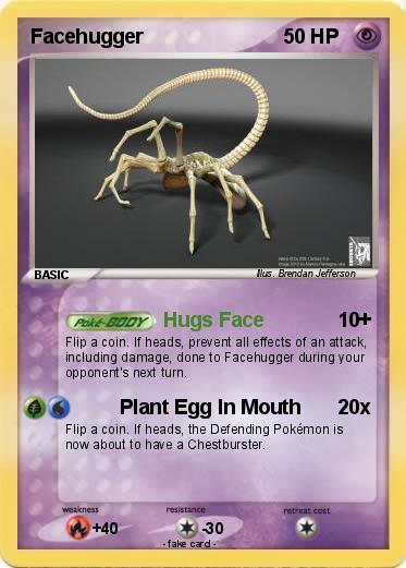 Pokemon Facehugger