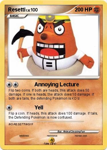 Pokemon Resetti