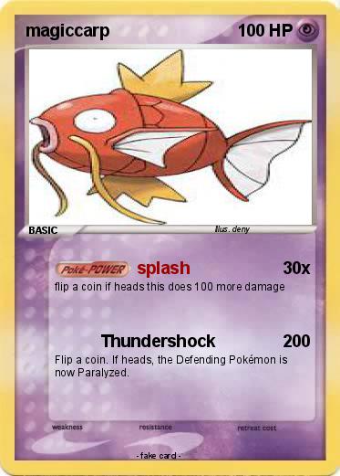 Pokemon magiccarp