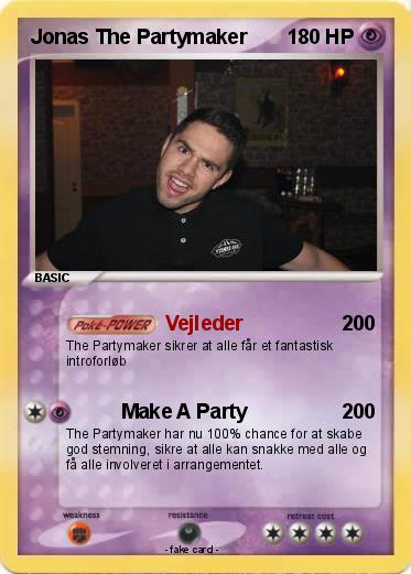 Pokemon Jonas The Partymaker