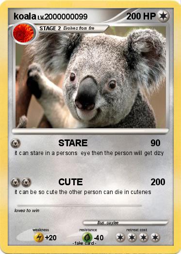 Pokemon koala