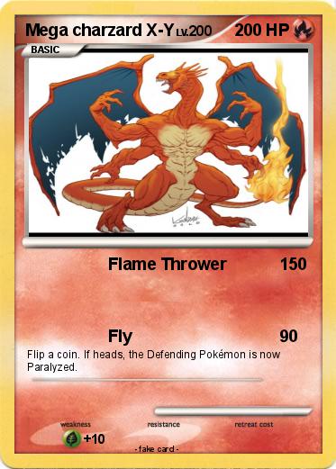 Pokemon Mega charzard X-Y