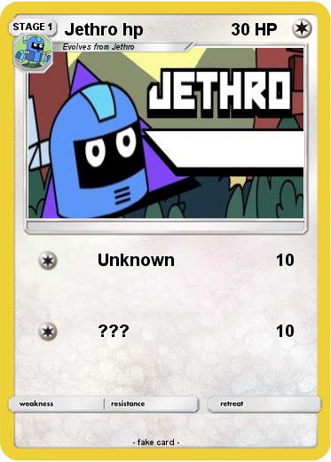 Pokemon Jethro hp
