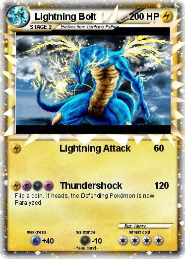 Pokemon Lightning Bolt