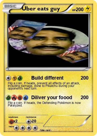 Pokemon Uber eats guy