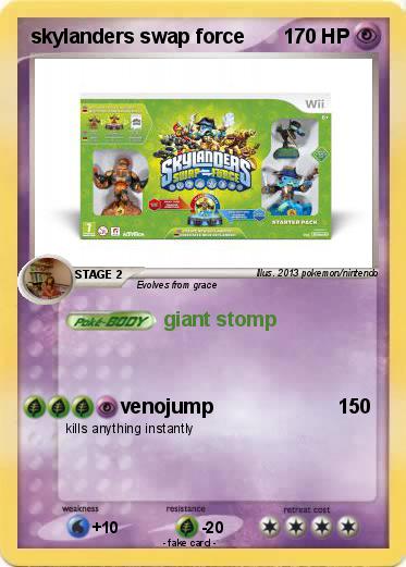 Pokemon skylanders swap force