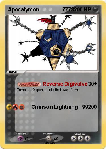 Pokemon Apocalymon                7778