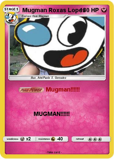 Pokemon Mugman Roxas Lopes