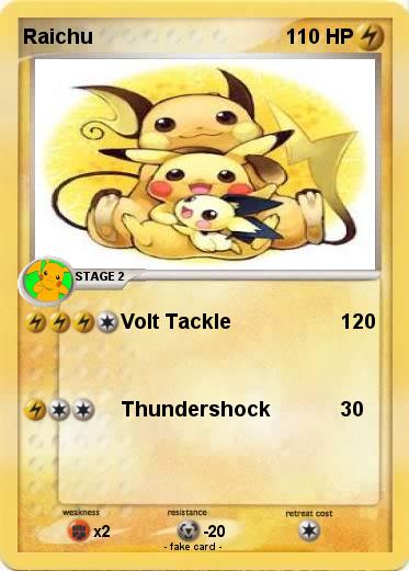 Pokemon Raichu